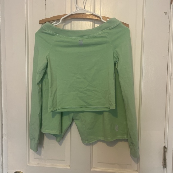 Free People Hot Shot Easy Set size medium in cactus NWOT - Picture 4 of 7